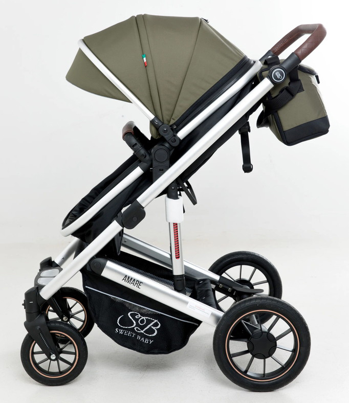 Детская коляска Sweet Baby Amare 3 в 1 Olive 50783ssjfe85hbj7q7ae8n2qren4vamp
