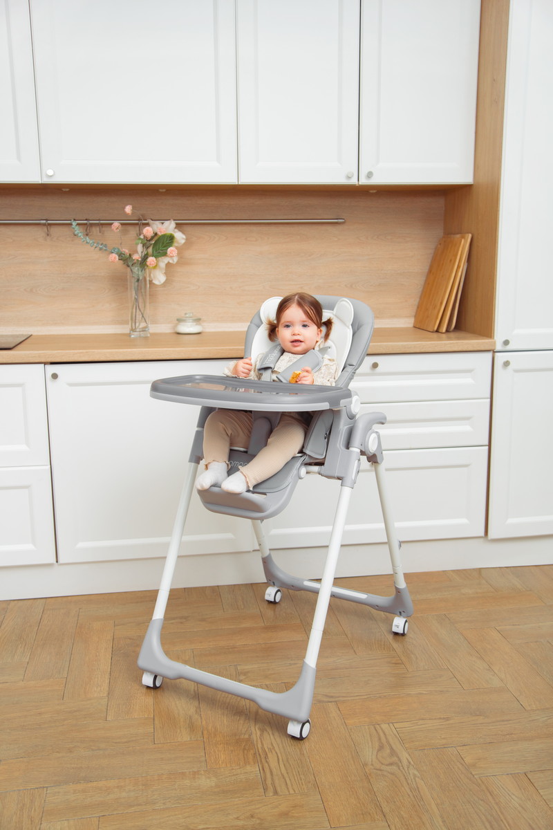Стульчик для кормления Amarobaby Allure Серый mt9ykmg16ggyq3qzxv0ky9bcxo5jasmv