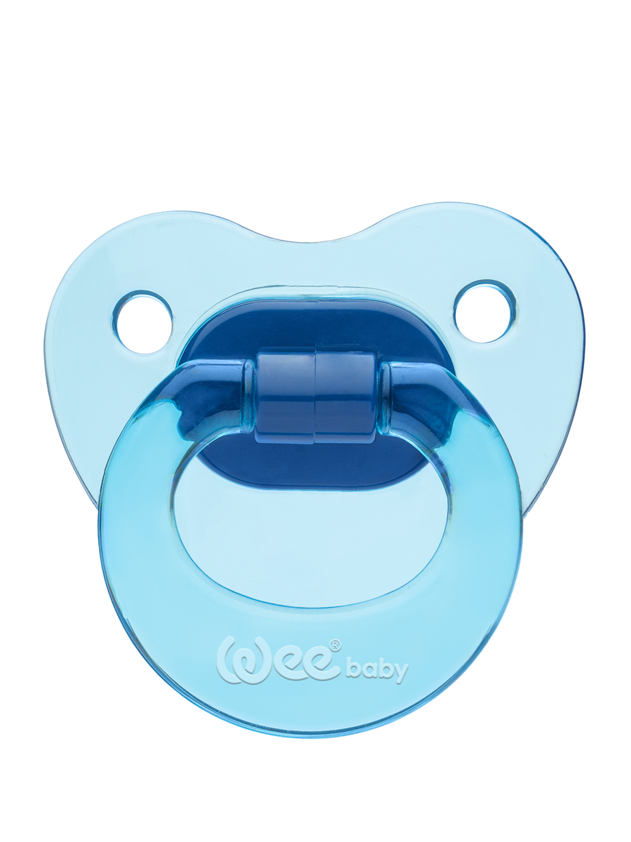 Ортодонтическая соска-пустышка WeeBaby CANDY, с 6 месяцев синий 108126185-ortodonticheskaya-soska-pustishka-weebaby-candy-s-6-mesyacev-sinii