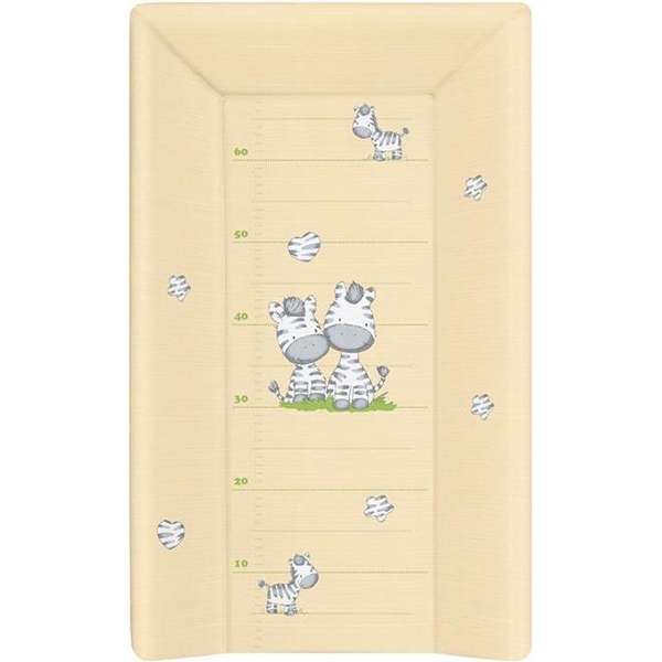 Пеленальный матрац на кровать Ceba Baby на жёстком основании 80 см Zebra Yellow a3158dd48f352e62f05b654004ad72ea