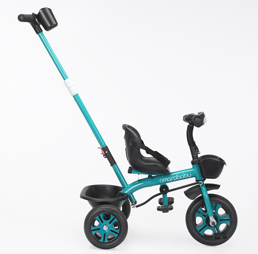 Трехколесный велосипед AmaroBaby Legend с ручкой зеленый 1hs8dlfe3nbty51yxu6w6eum29jths5c
