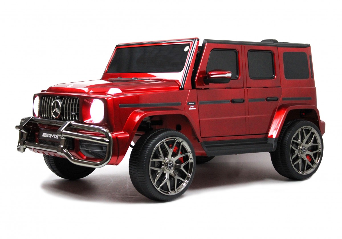 Детский электромобиль RiverToys Mercedes-AMG G63 4WD (S307) вишневый глянец le9tuqqvdhzf05dy1ca430w9vrn6w5km