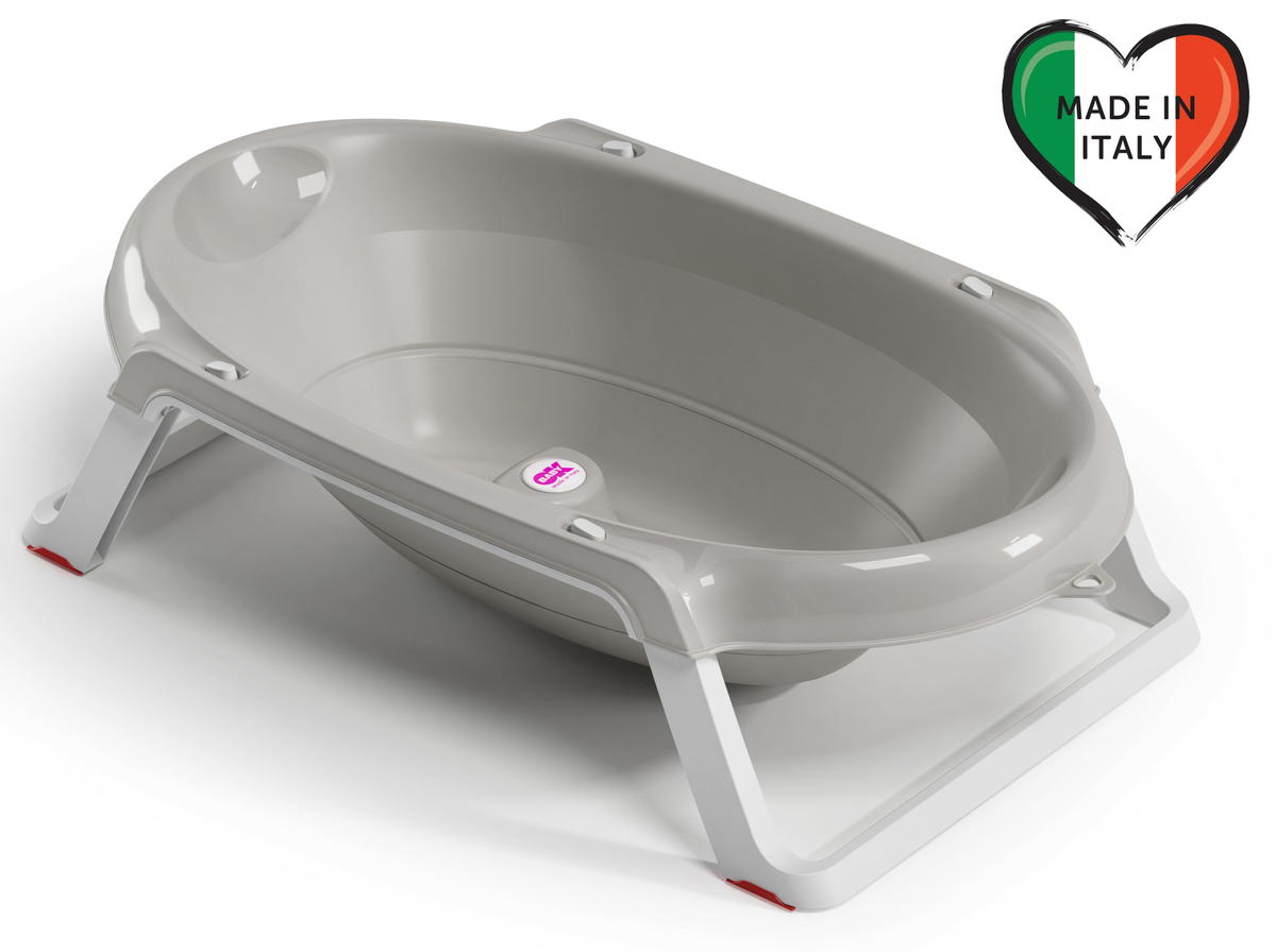 Ванночка для купания Ok Baby Onda Slim 23 серый 73k3hnisqers22fdqcxi304ae9mqj5qc