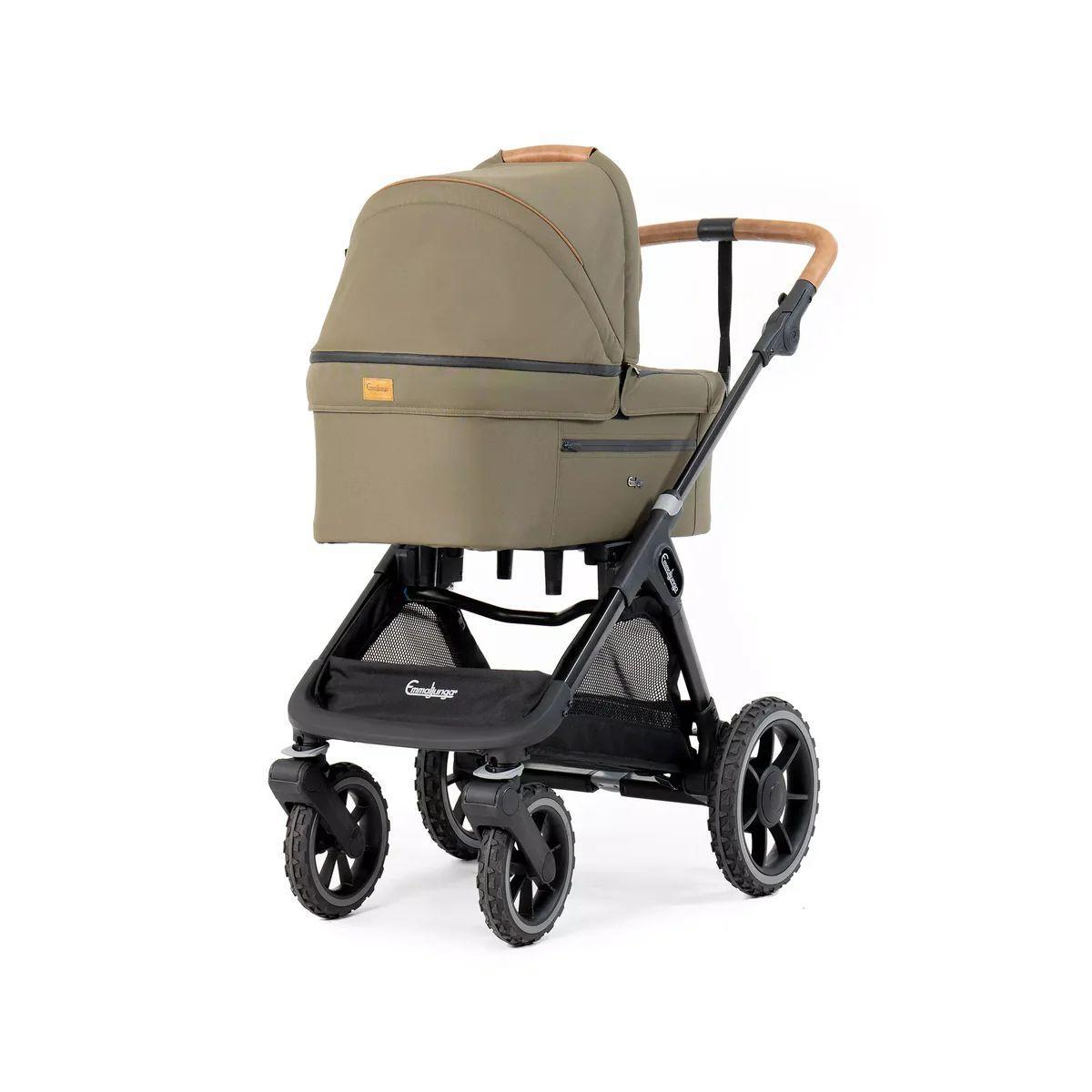 Коляска 2 в 1 Emmaljunga Sento Pro Flat Outdoor Olive 20243