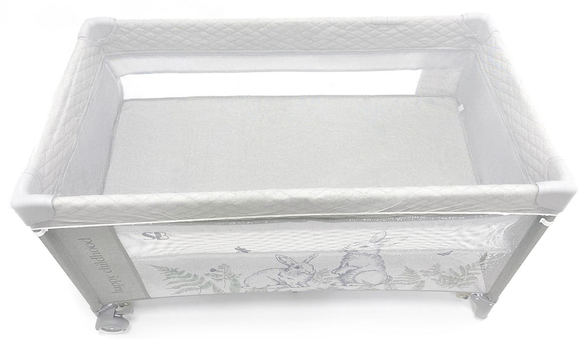 Манеж детский Sweet Baby Nini Grey Rabbit 2vizl7512m331oly07gvym870ny45h9s
