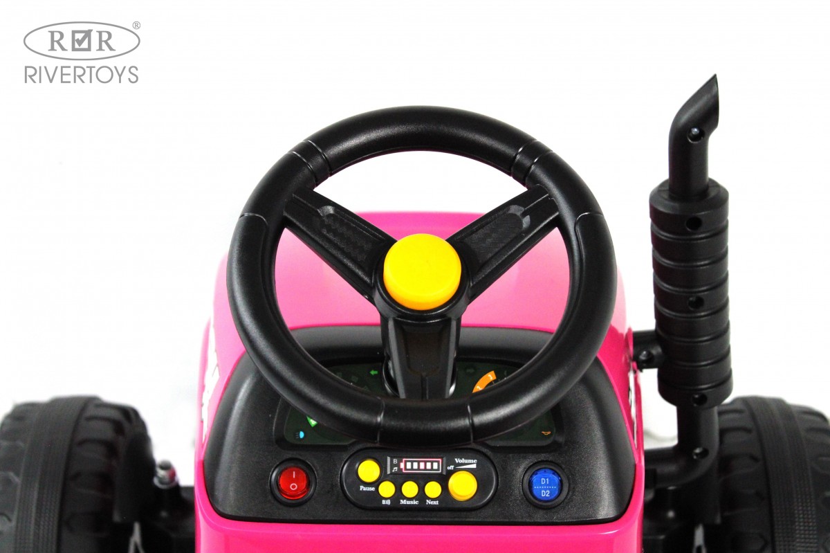 Детский электромобиль RiverToys K111KK розовый k6b4sbxii4xyq3cggkluf7967ecsot9g