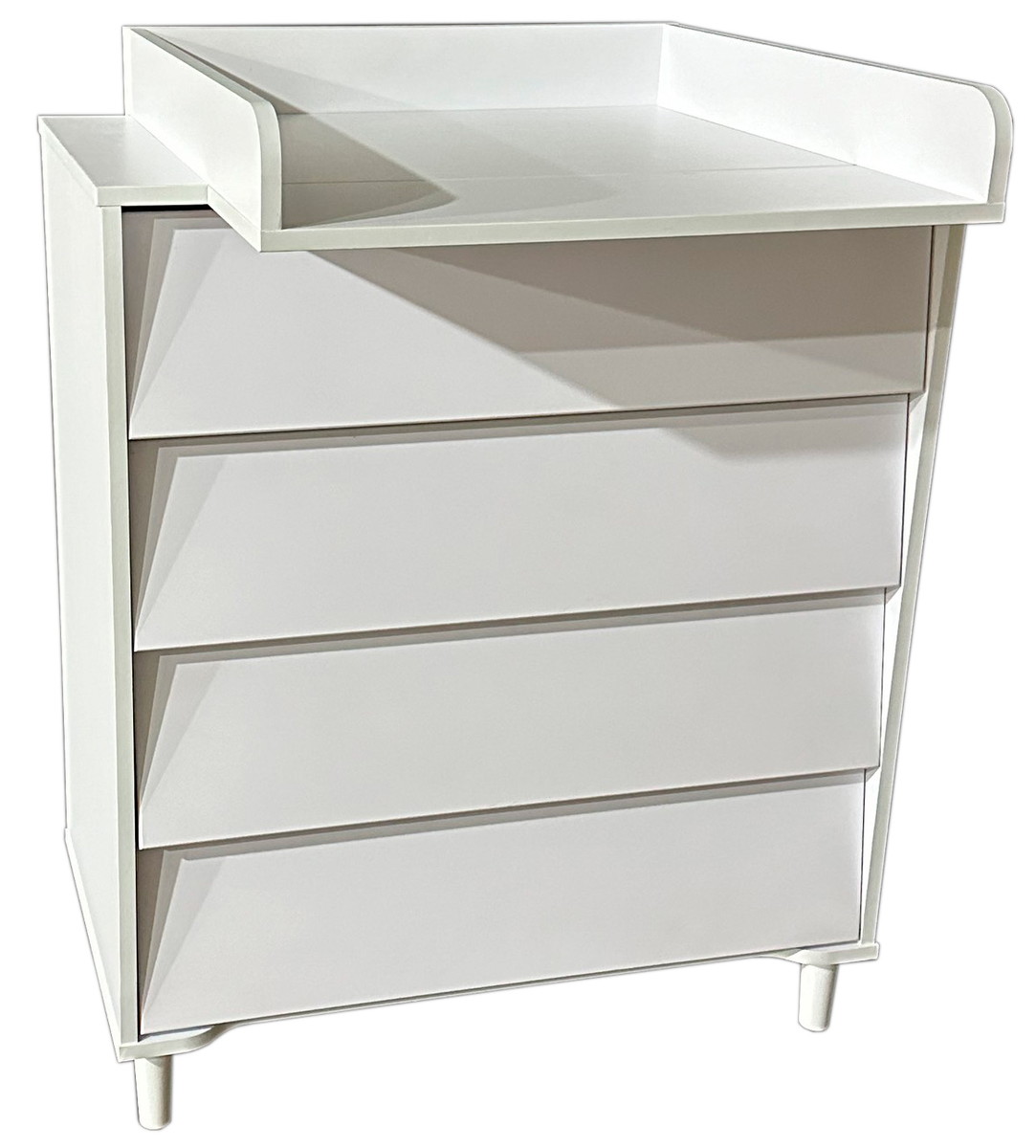 Пеленальный комод Bellini Maya (белый/белый)