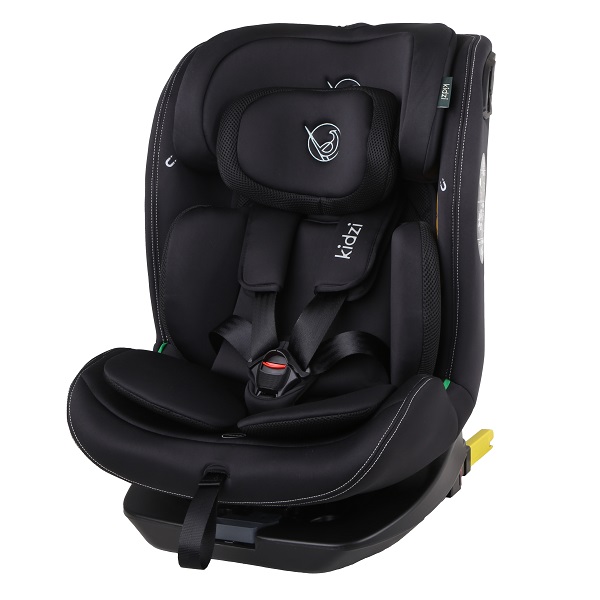Детское автокресло Kidzi SPIN 360 i-SIZE (черное)