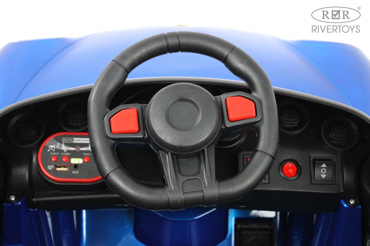 Детский электромобиль RiverToys F333FF синий глянец fmgtoa49e61htyfxue8yrnjqgauysauw