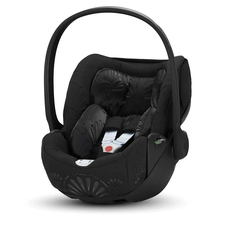 Коляска 3 в 1 Cybex Priam IV Chrome Brown Cozy Beige и автокресло Cloud T i-Size (La Parisienne)