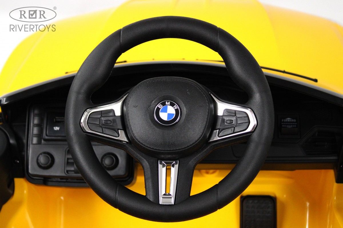 Детский электромобиль RiverToys BMW M4 A004AA желтый 98nlmfkcuy6h06vefrd4d4h9hizzhw7n