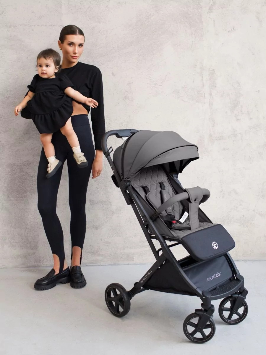 Прогулочная коляска Amarobaby Airy Серый tpeima8obxlcegqy34f38u5kh2a080ro
