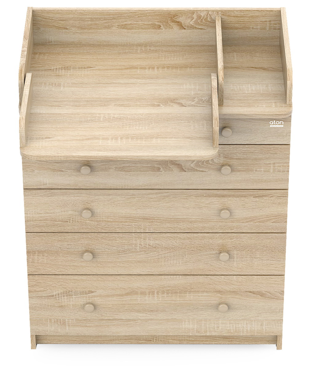 Детский пеленальный комод Атон Leo 805 с органайзером, ЛДСП дуб сонома nvtjc7fzwb7wkwb1xltd83il0vaqhrne