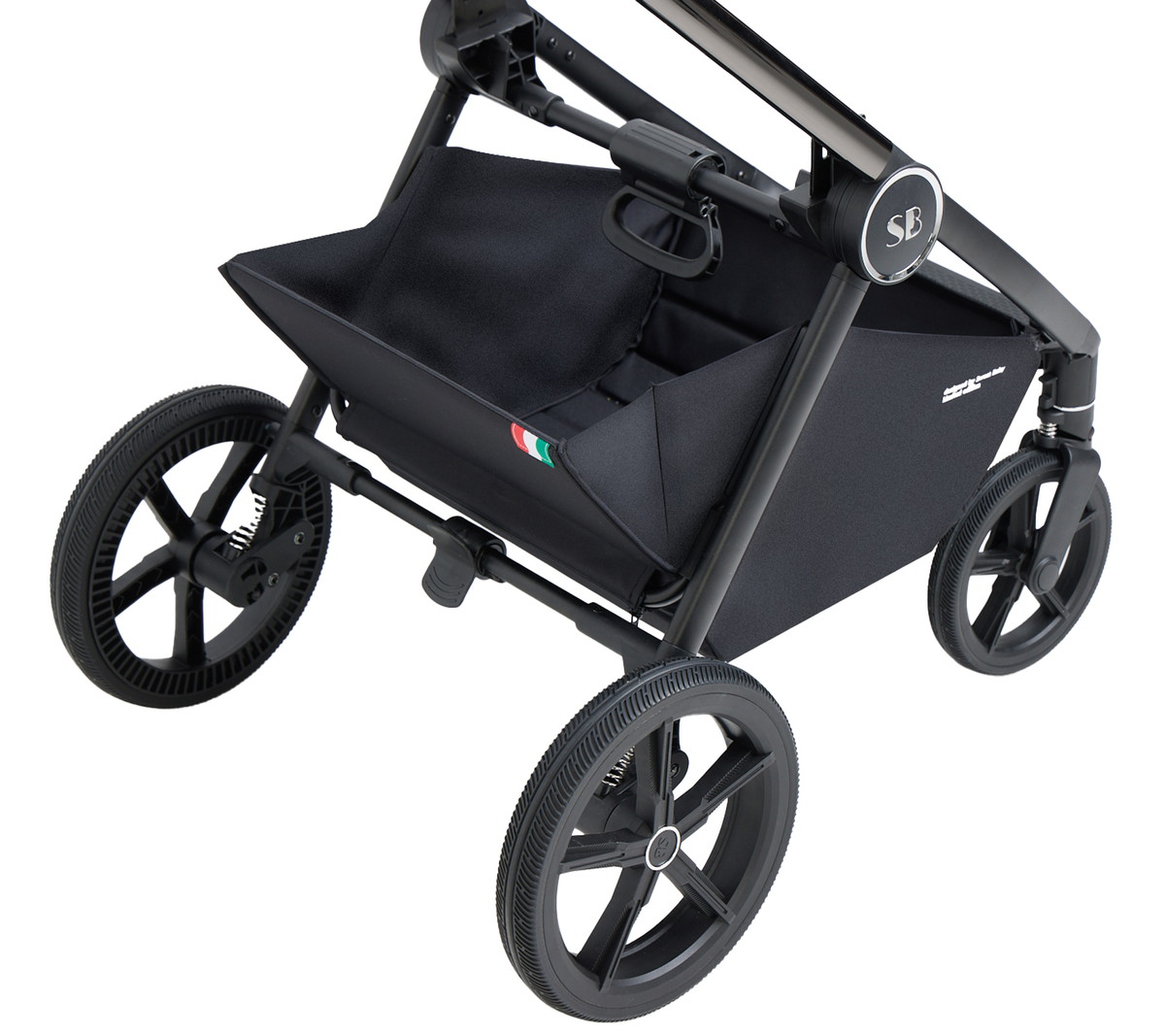 Коляска 2 в 1 Sweet Baby Elegante Chrome Black 5rnpdw2hnkstsurg14eeebqvoasd9duv