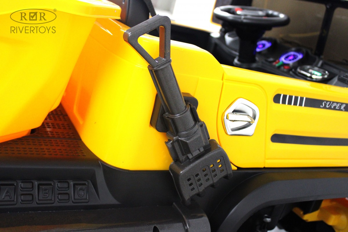 Детский электромобиль RiverToys K777AM желтый enrok7c7gbf62bozj4o8yfyvccevqewa