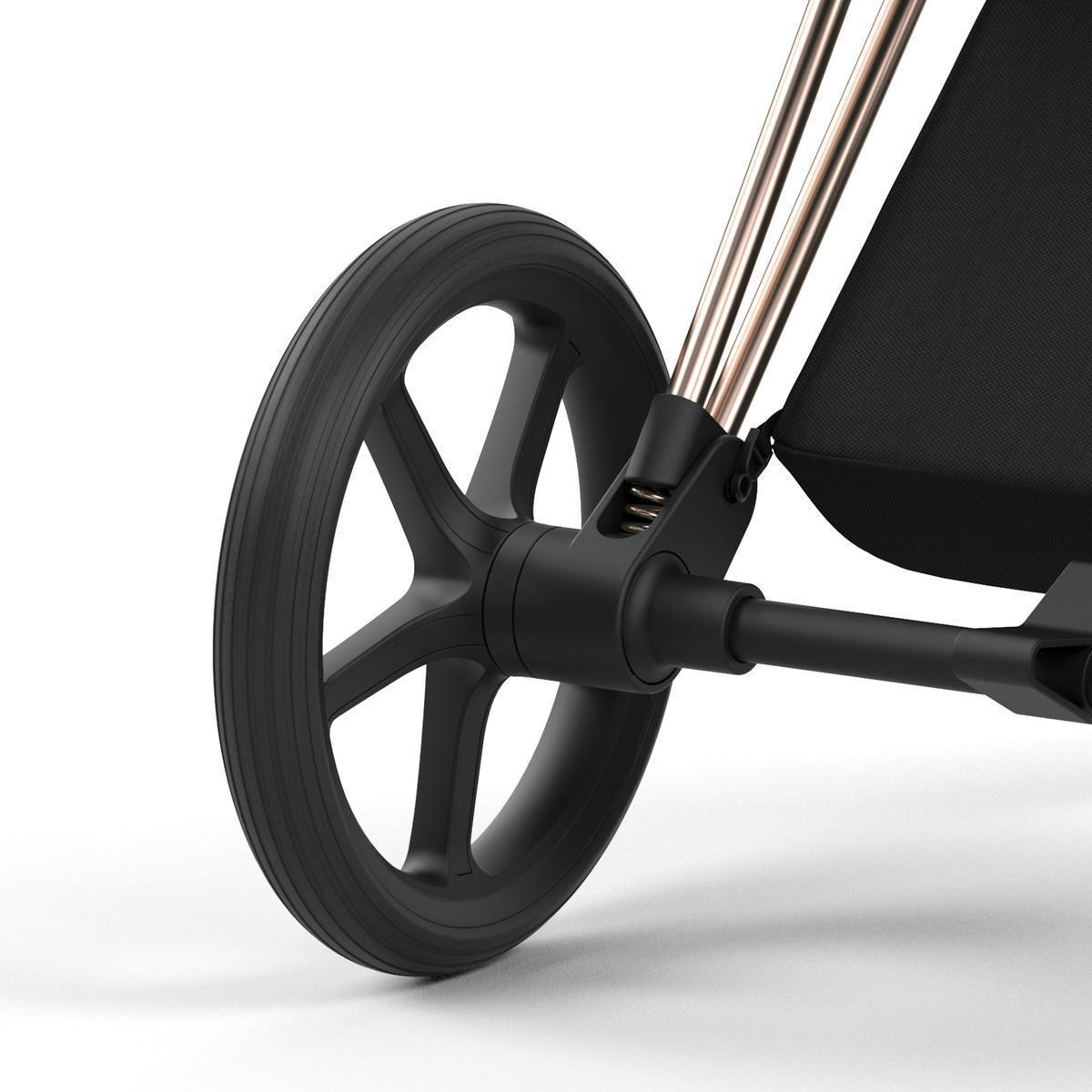Коляска 2 в 1 Cybex Priam IV (шасси Rosegold) Sepia Black 143i6q6v8vyjxnwst3gkjvtpw37jllyd