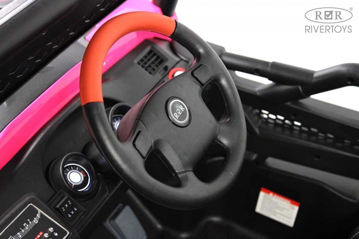 Детский электромобиль RiverToys C111CC темно-розовый co81ywifd0olc3lt317enwobfakdixkz