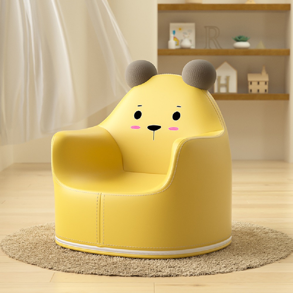 Кресло детское UNIX Kids Bear Yellow размер L 108131690-kreslo-detskoe-unix-kids-bear-yellow-razmer-l