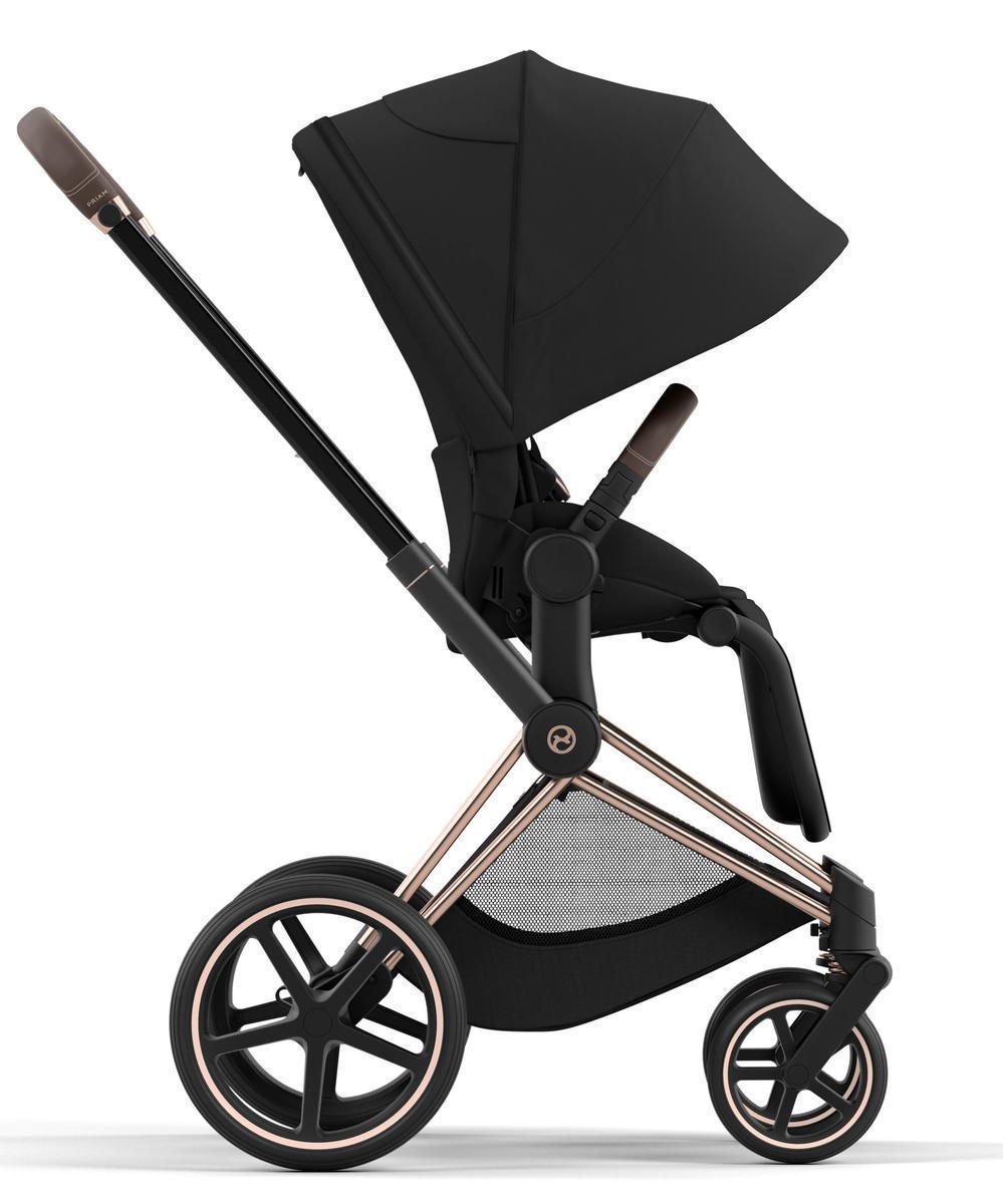 Коляска 2 в 1 Cybex Priam IV (шасси Rosegold) Sepia Black 3um5qrm31ngo6oogu12nyxh4wn937y1c