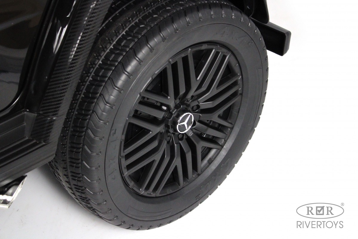 Детский электромобиль RiverToys Mercedes Benz G63 Y777YY черный x5rkx2wqxlhsrkgmodgpb3646e471bux
