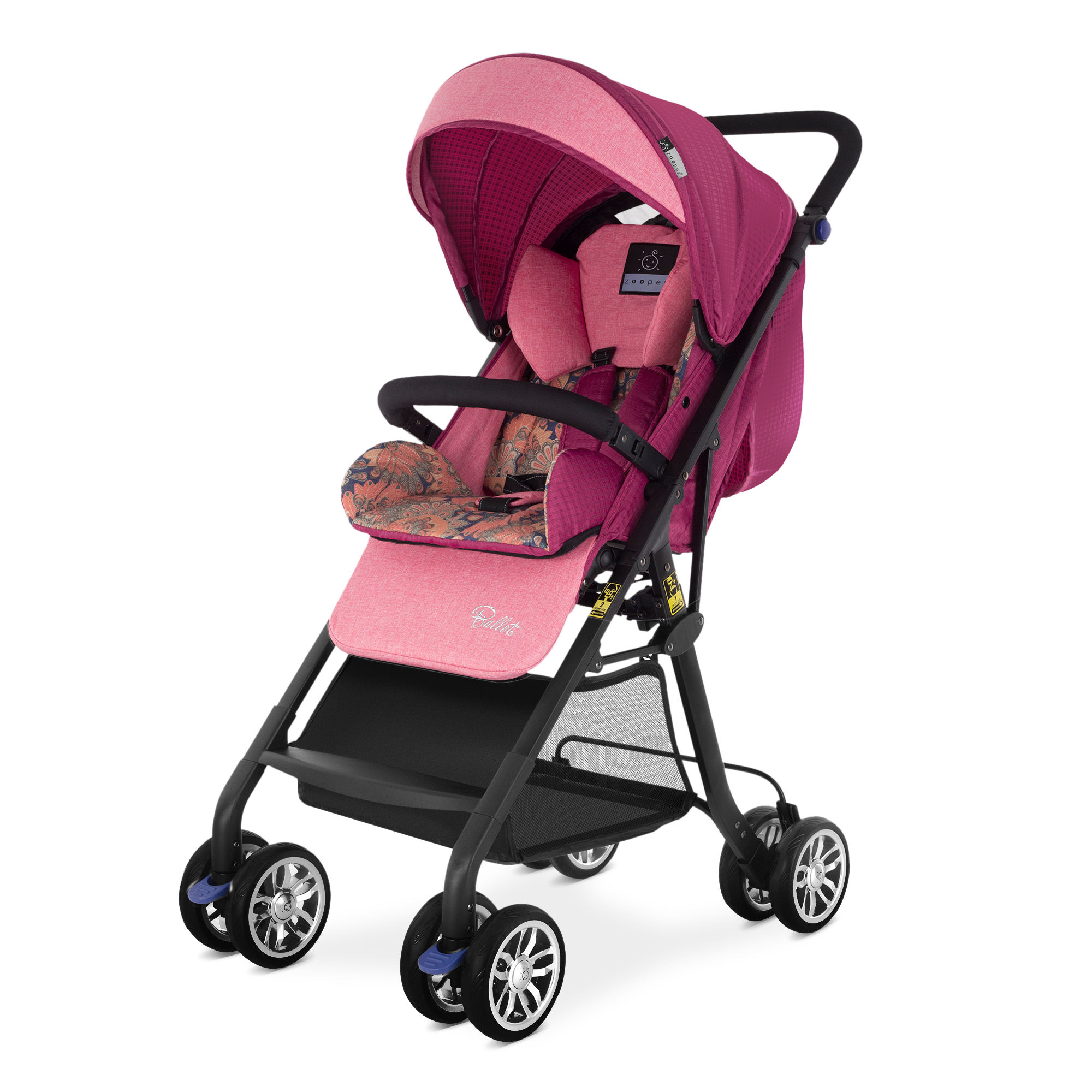 Прогулочная коляска Zooper Ballet Terra Red 17d83e76ee2f9a4293aa569f958c38d3