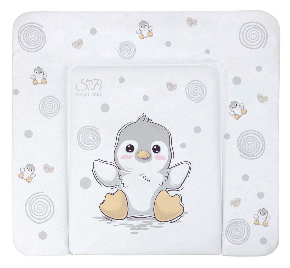 Пеленальный матрасик 80х71 Sweet Baby Pinguino Grigo (пингвин серый) ggaaabsrj49mca5s0u6nmqypx15bs25j
