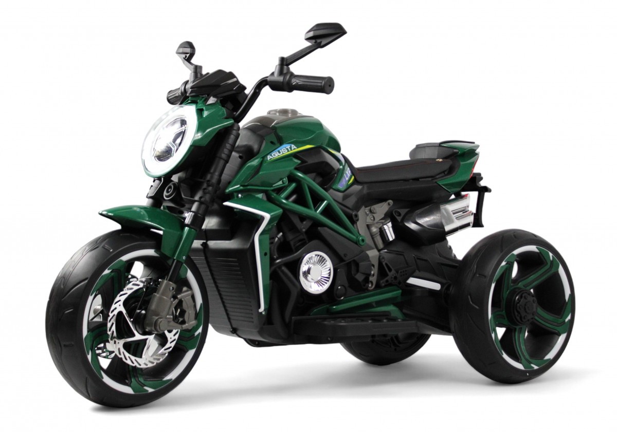 Детский электромотоцикл RiverToys C111MC зеленый l3dni8o5akx13tclwhue4vwnfkmb13rq