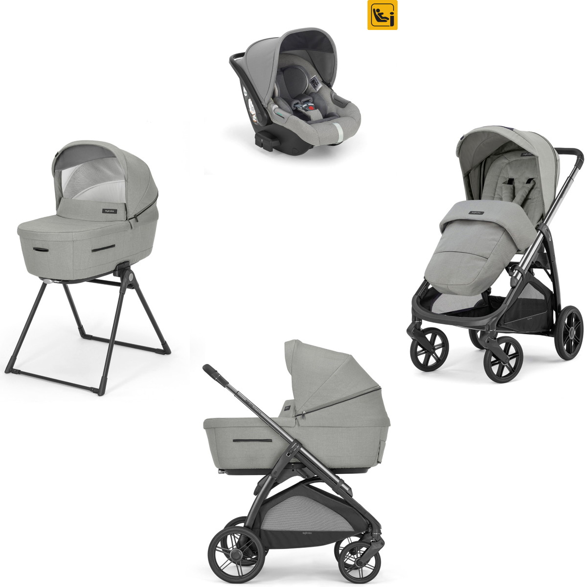 Коляска 3 в 1 Inglesina Aptica (DRW I-Size) с подставкой под люльку Stand Up Satin Grey eczjr19v9htczxcrvg2u4h9f72yh01ou