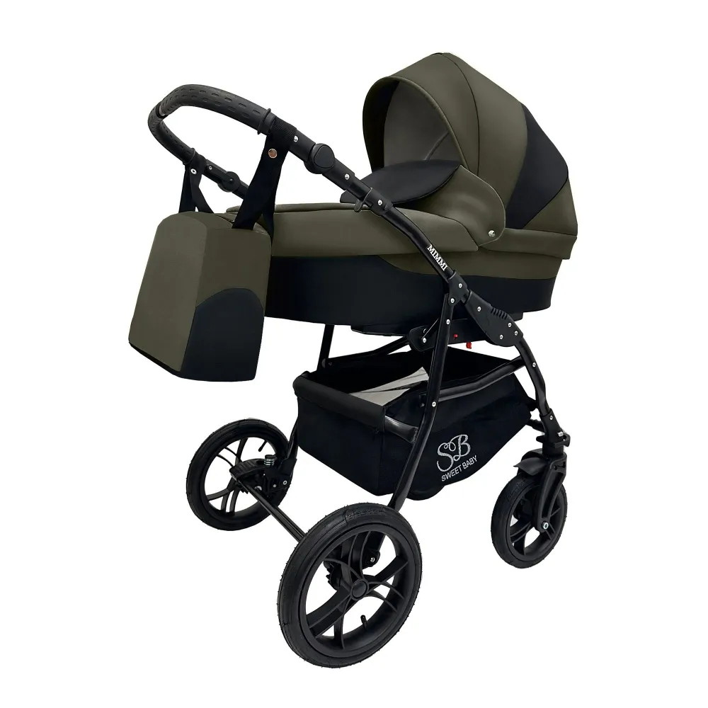 Коляска 2 в 1 Sweet Baby Mimmi Khaki q61qaam26cesupd3k029ddomp8uz3jut