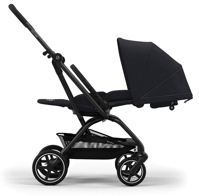 Прогулочная коляска Cybex Eezy S Twist Plus 2 BLK Magic Black доп