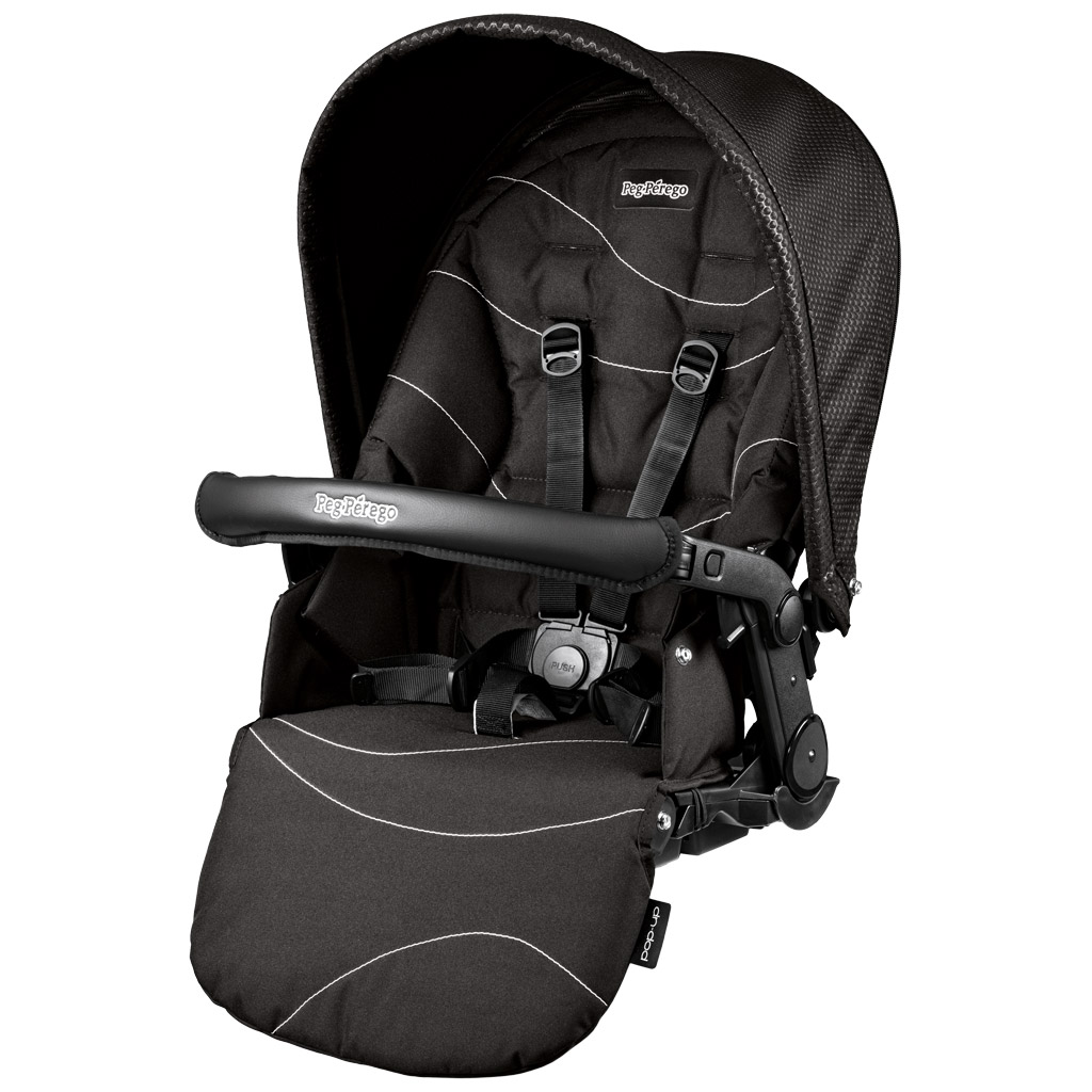 Прогулочный блок Peg Perego Seggiolino Pop-Up Bloom Black 86160dec8d5bdcb853386e590b3b0679