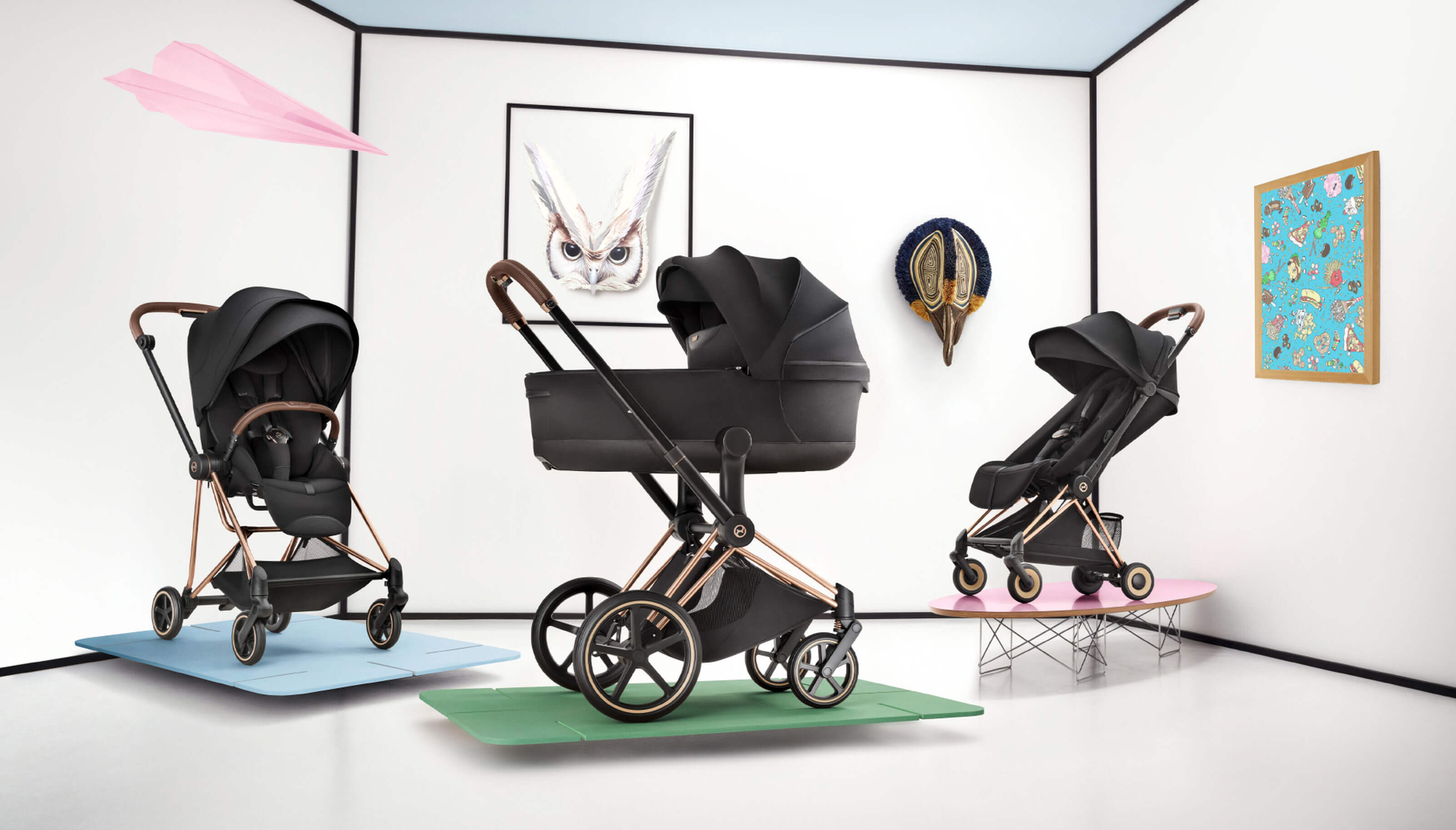 Cybex: обновлённые прогулочные коляски и автокресло Cloud G3 i-Size