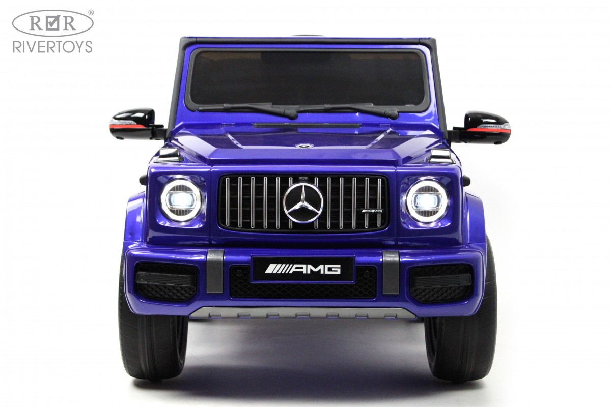 Детский электромобиль RiverToys Mercedes-AMG G63 K999KK синий глянец 0isluewc7q3r7uqv31y30jkk6tqlreiv