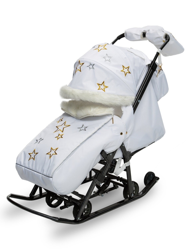 Санки-коляска Pikate Limited Edition White 108134367-sanki-kolyaska-pikate-limited-edition-white