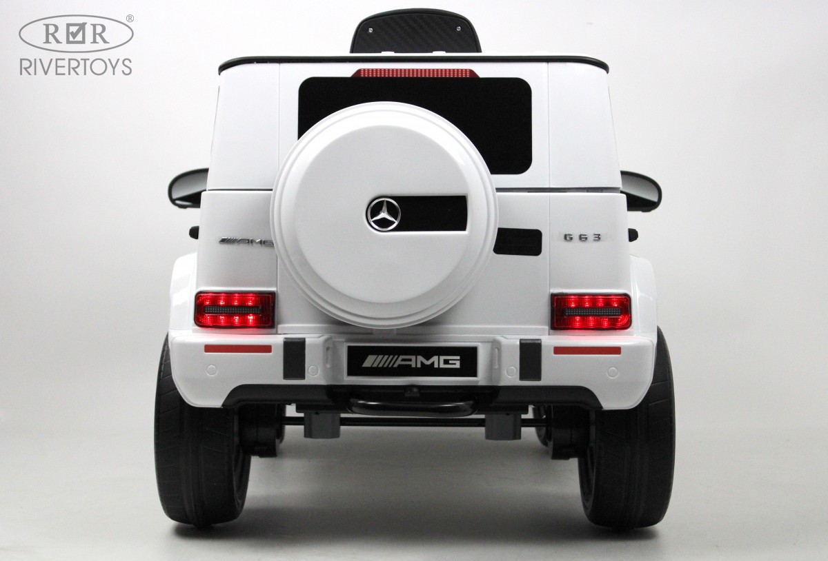 Детский электромобиль RiverToys Mercedes-AMG G63 4WD K999KK белый p7bt1n9sgwqlqcffzc6p7vc48u413sk5