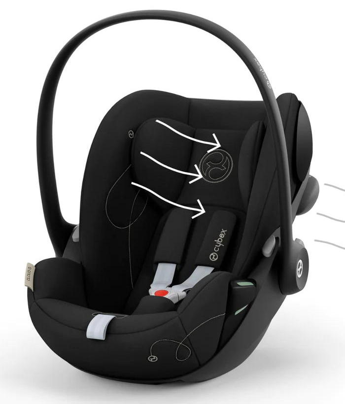 Автокресло Cybex Cloud G i-Size Moon Black wmd2crzmirexokmdjbek8c8p0994nowv