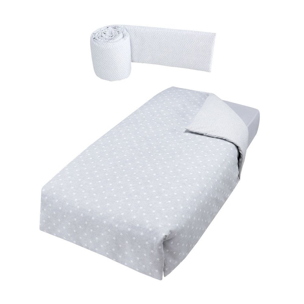 Бортики и покрывало Micuna Galaxy TX-1650 120х60 Grey beb688f3be917d344f4880e20d47c5fa
