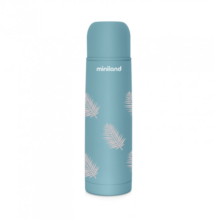 Детский термос для жидкостей Miniland Terra Thermos 500 мл бирюзовый/пальмы 383918t1fr19f2ew0n50pkizwgp6414f