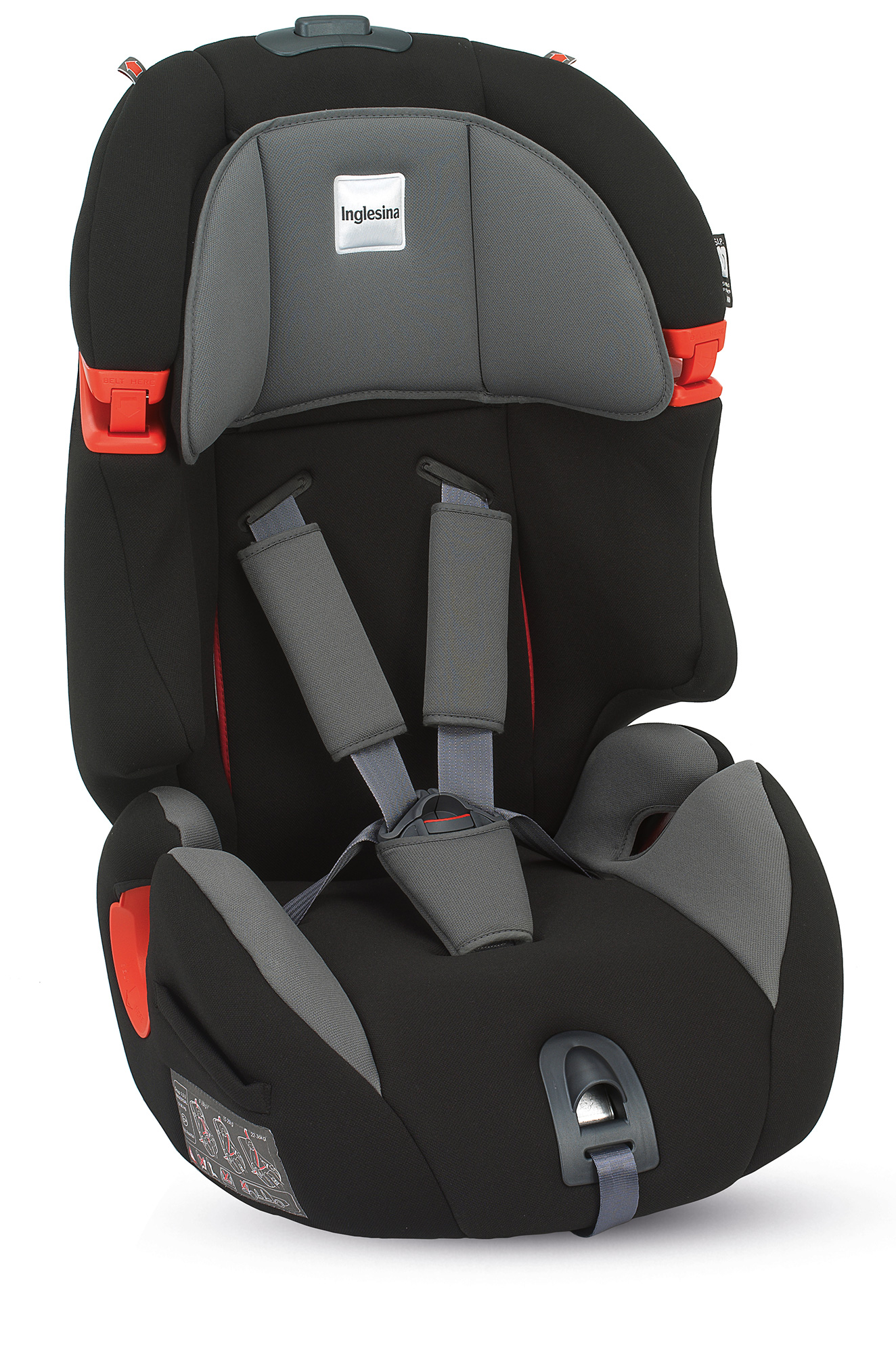 Автокресло Inglesina Prime Miglia черный 64661d0864083dfb100bb15a94d51b50