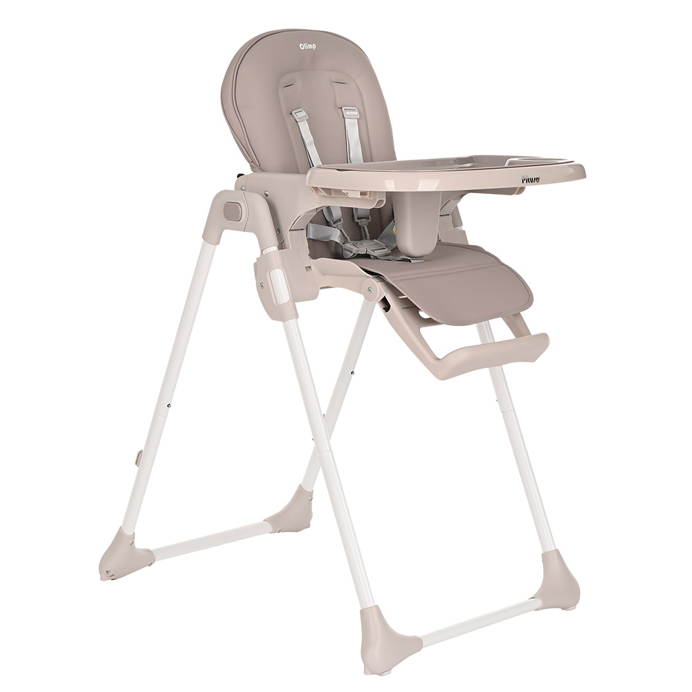 Детский стул для кормления Pituso Olimp, Eco-кожа, вкладыш (Grey/Серый)