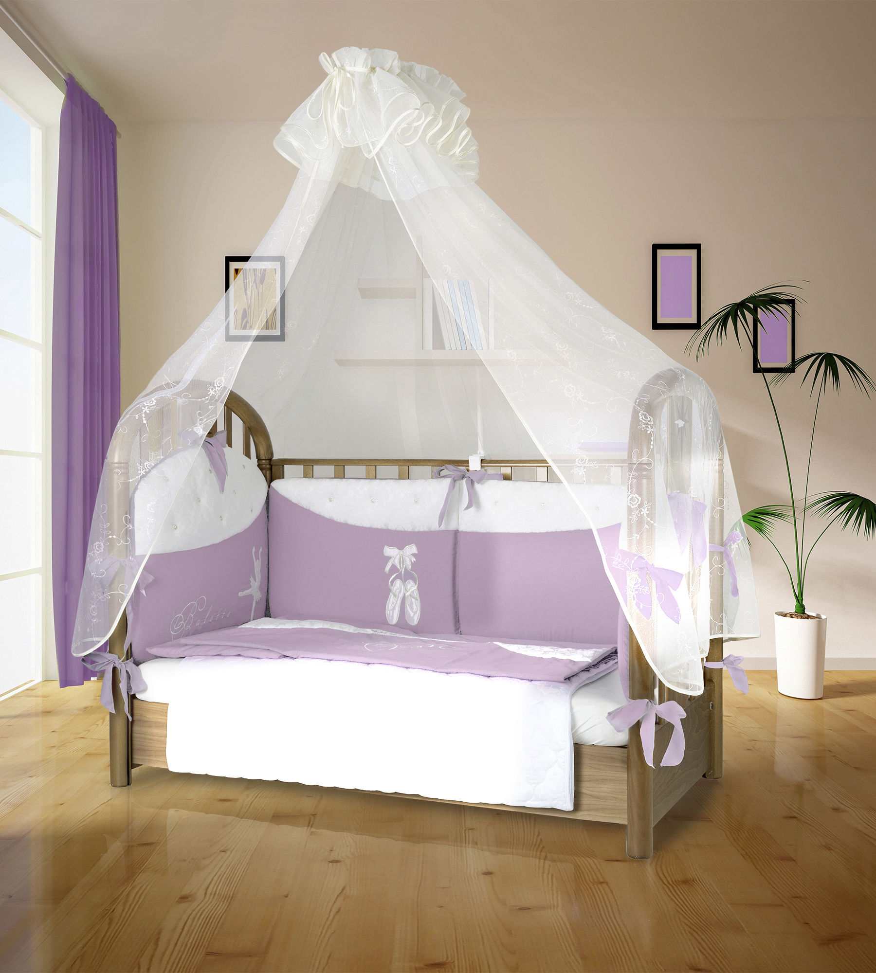 Комплект постельного белья Esspero Balette (Lavanda)