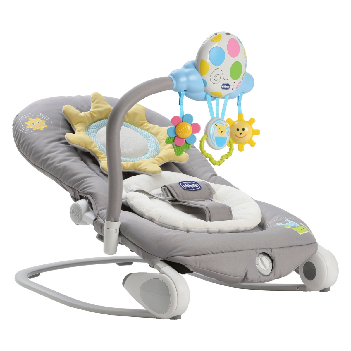 Креслице-качалка Chicco Balloon Dark Grey 049c075ec0f08a9da2c1d30b2239108e
