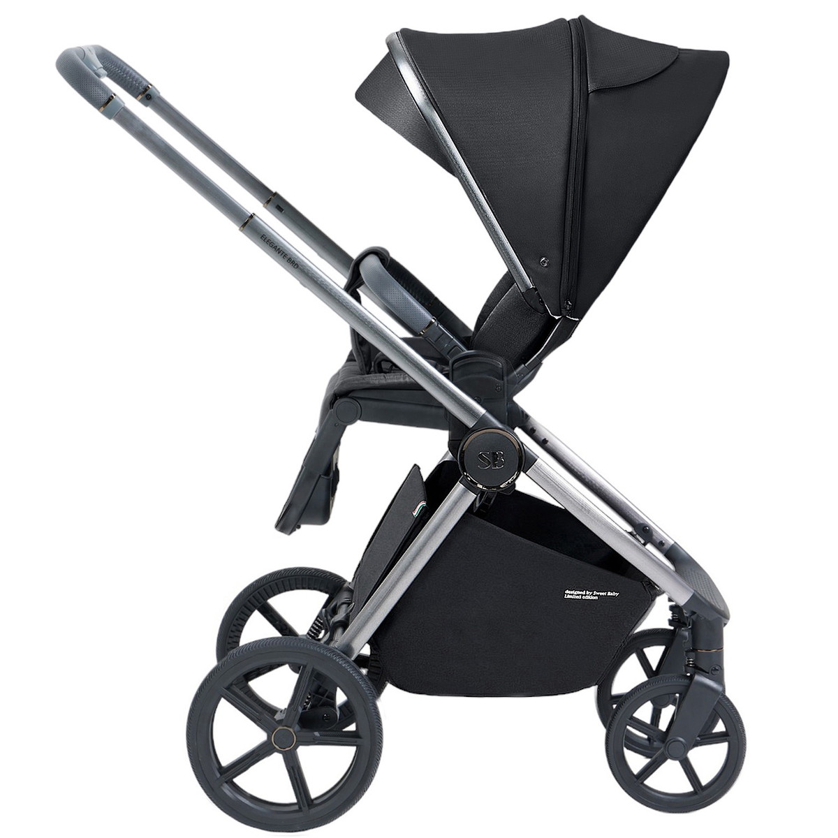 Коляска 2 в 1 Sweet Baby Elegante BRD Black o0g3j58e6f06e3vagywzwxh4payu7l4r
