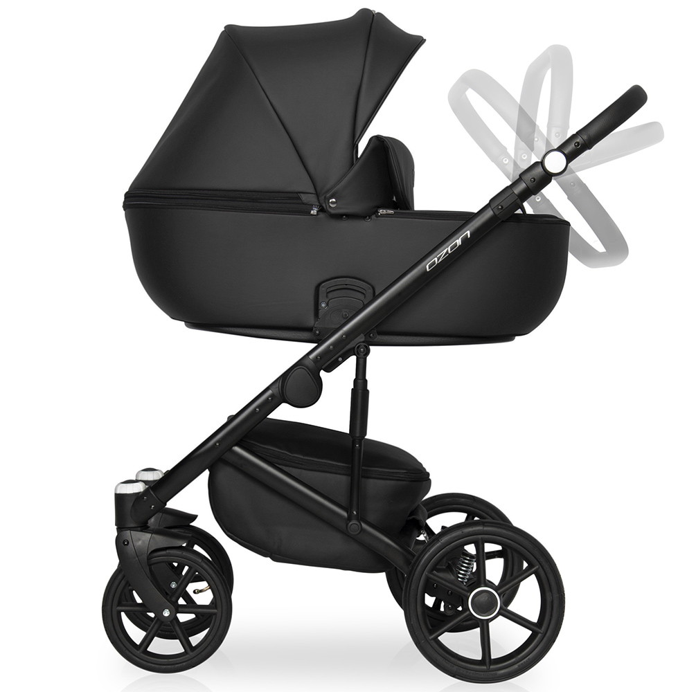 Коляска 3 в 1 RIKO BASIC OZON 06 черный yndvylxlm4os1jcmkmipzvluzvrtfz9g