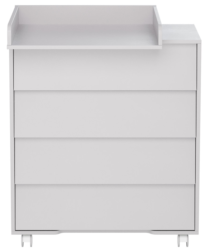 Комод Incanto CAMBRIDGE 800/4 со съемным пеленальным столиком, ЛДСП Серый 0bmr8xq5no3c9y6jnbac46abimdrtqe0