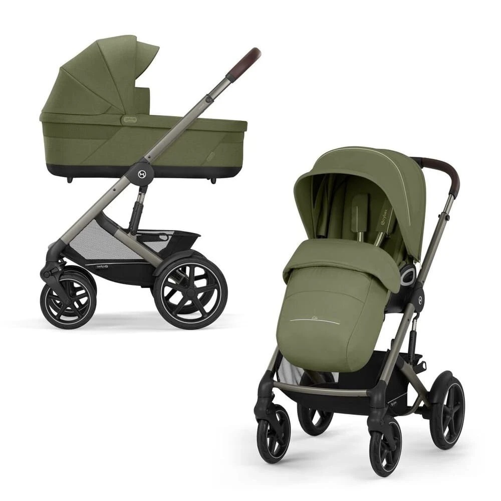 Коляска 2 в 1 Cybex Talos S Lux 2026 (Moss Green)