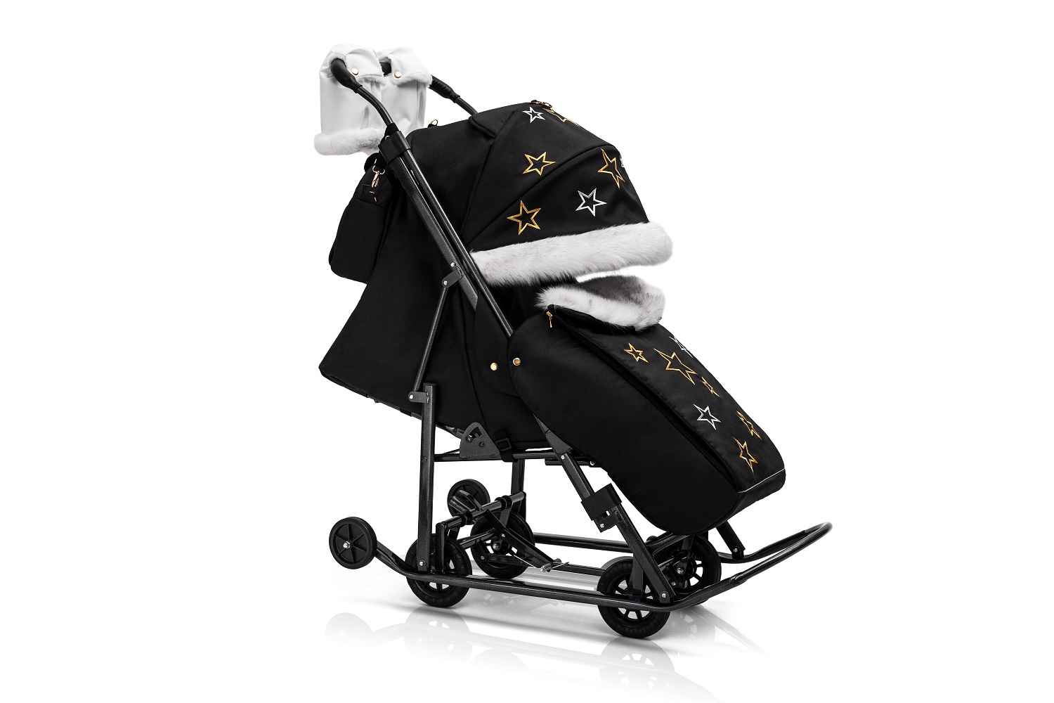 Санки-коляска Pikate Limited Edition Black 108134366-sanki-kolyaska-pikate-limited-edition-black