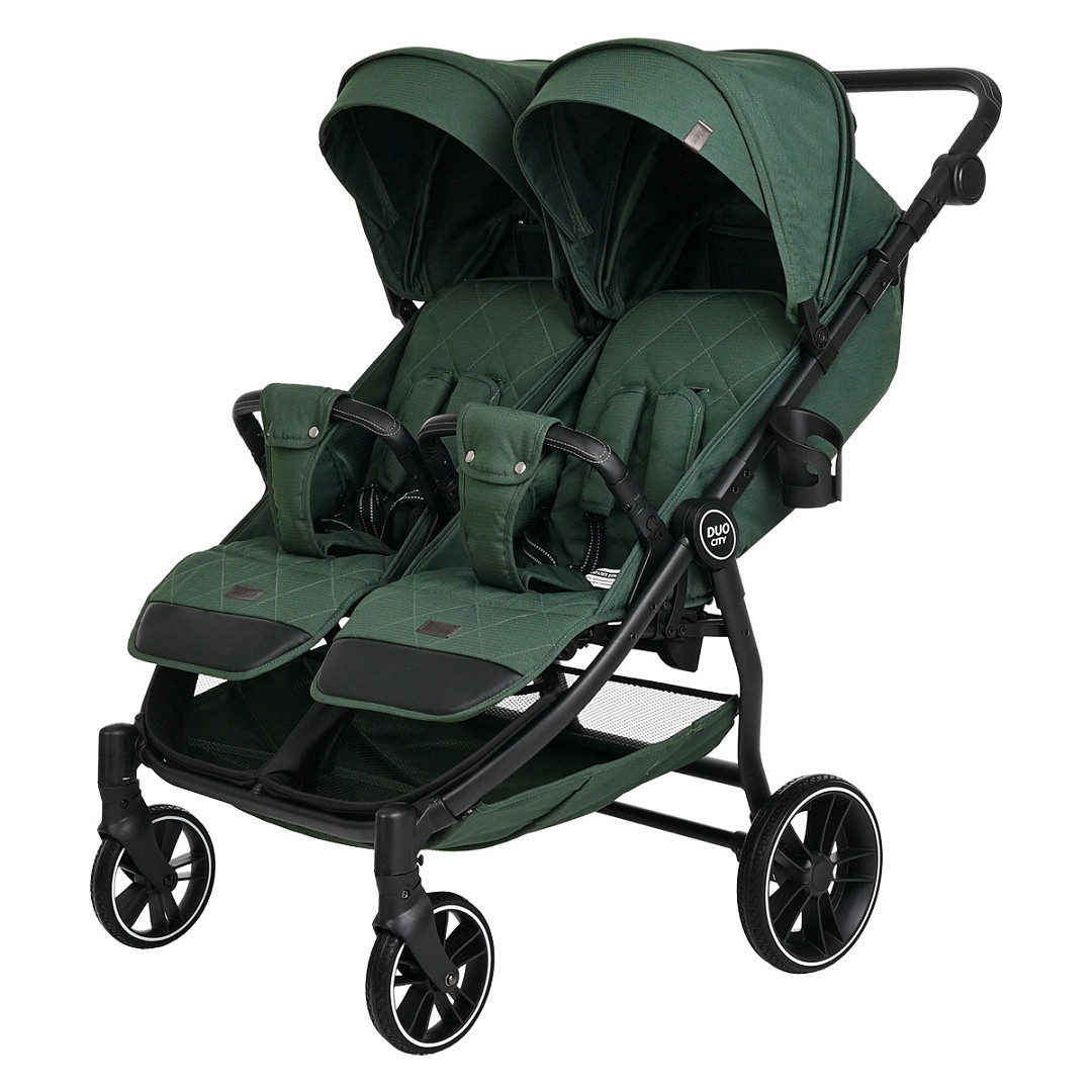 Прогулочная коляска для двойни PITUSO DUOCITY 2023 Pacific green c7pmjtj6h6vzywa74aa0bz6l384skc94