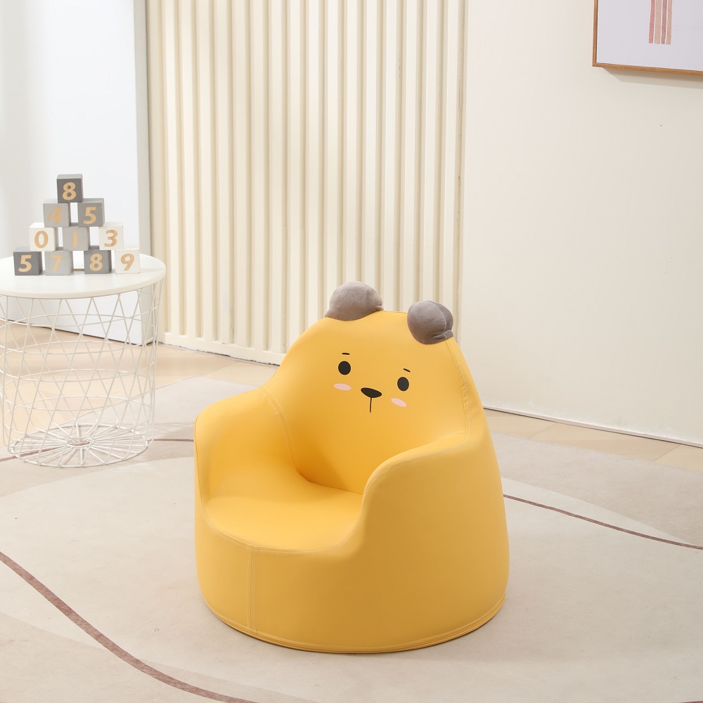 Кресло детское UNIX Kids Bear Yellow размер S 108131689-kreslo-detskoe-unix-kids-bear-yellow-razmer-s