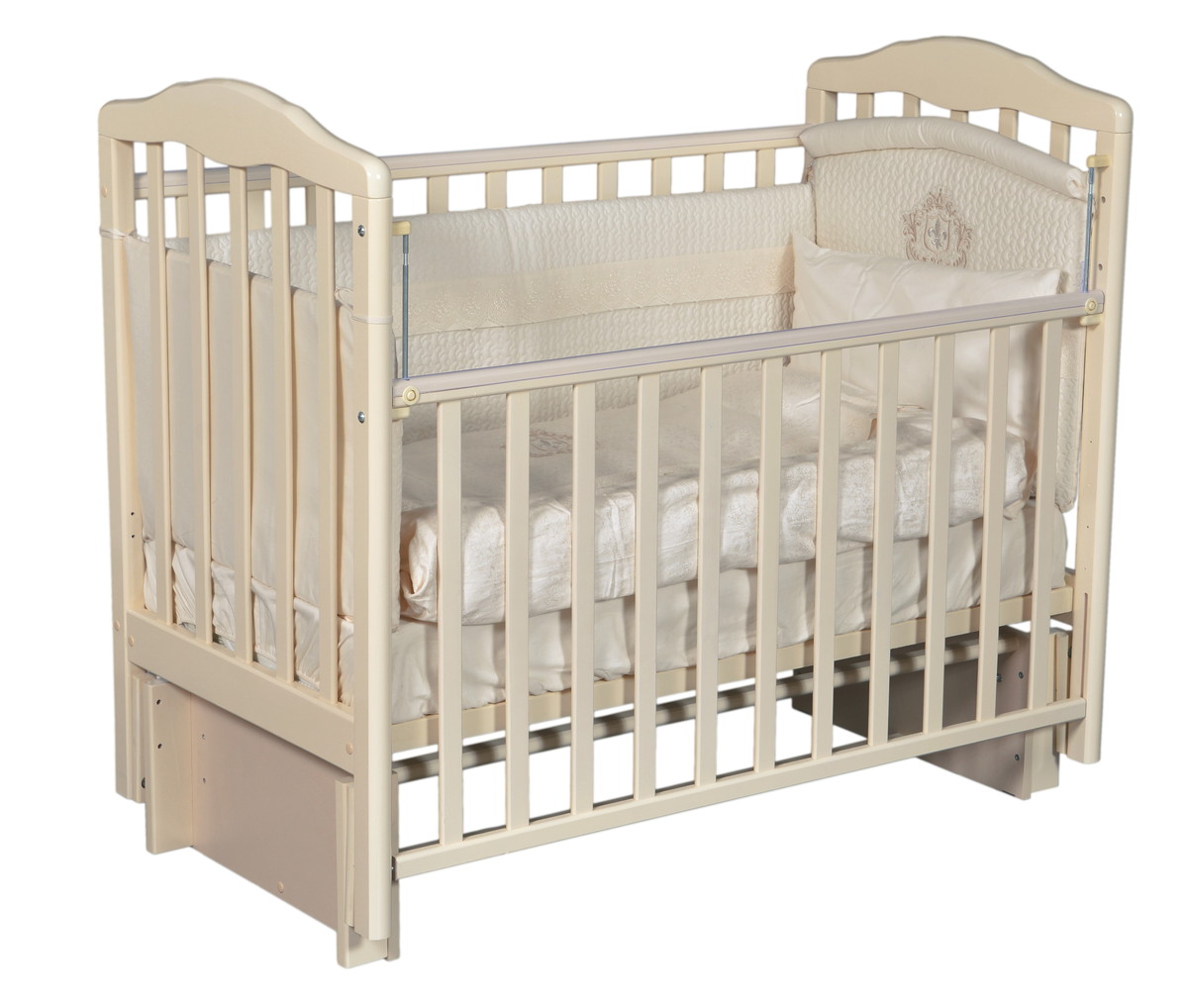 Детская кроватка Алита 3/5 (маятник универсальный) слоновая кость fwys40q5w0ktvof6v9jf35wcbnpw7mq0